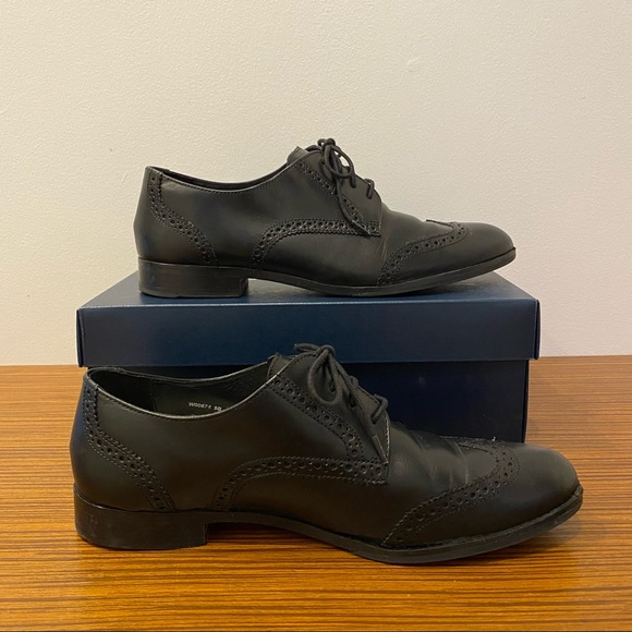 [Cole Haan] Jagger Wingtip Oxfords Black | size 9 - Picture 6 of 10